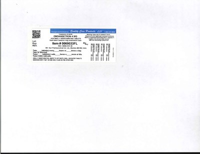 ondansetron 4 mg 30 sun pharmaceutical ind ltd.jpg Image of label - ondansetron 4 mg 30 sun pharmaceutical ind ltd
